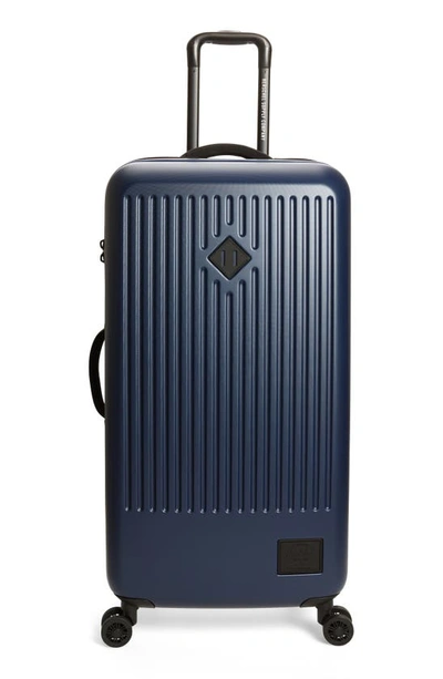 Herschel Supply Co Trade 34-inch Large Wheeled Packing Case In Navy
