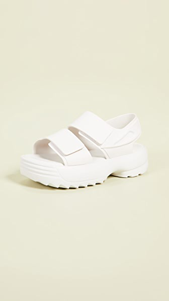 fila platform sandals