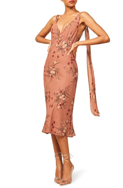 Reformation Venezia Dress In Queen