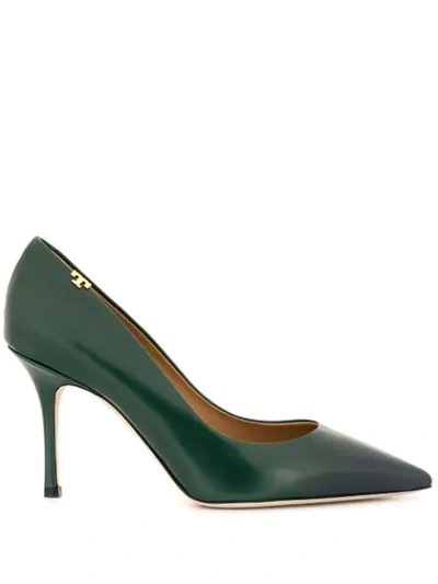 Tory Burch Penelope Ombre Pointy Toe Pump In Green