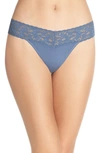 Hanky Panky Original Rise Thong In Boysenberry