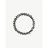 Shaun Leane Rhodium-plated Silver Serpents Trace Slim Bracelet In Gold And Black