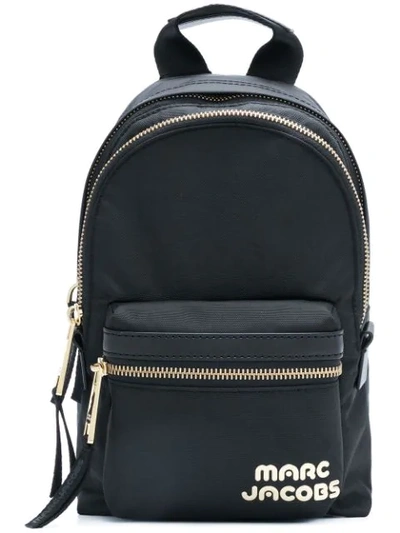 Marc Jacobs Medium Trek Leather Backpack - Black