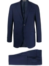 Corneliani Regular-fit Virgin Wool Suit In Blue