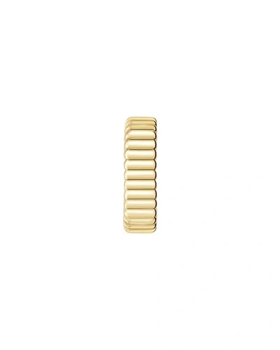 Boucheron Quatre Grosgrain Clip-on Earring In Gold