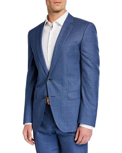 Hugo Boss Men's Two-piece Slim-fit Wool Suit In Blue