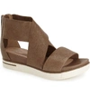 Eileen Fisher Women's Sport Platform Sandals In Bronze