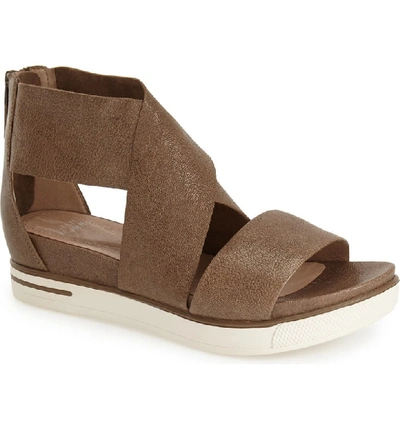 Eileen Fisher Women's Sport Platform Sandals In Bronze