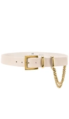 B-low The Belt Phoenix Belt In Bone & Brass