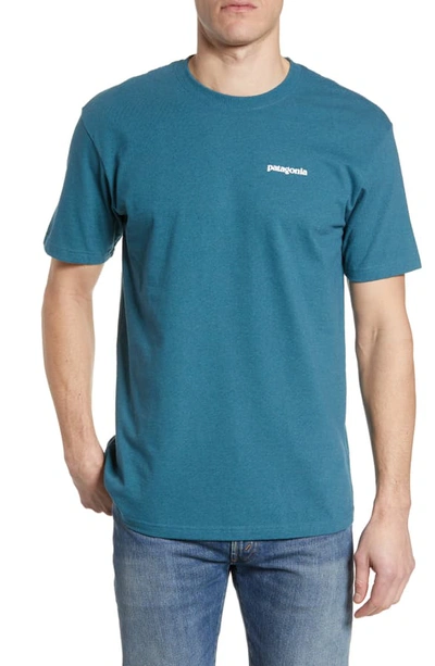 Patagonia Responsibili-tee T-shirt In Tasmanian Teal
