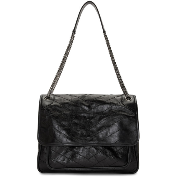 ysl niki medium black