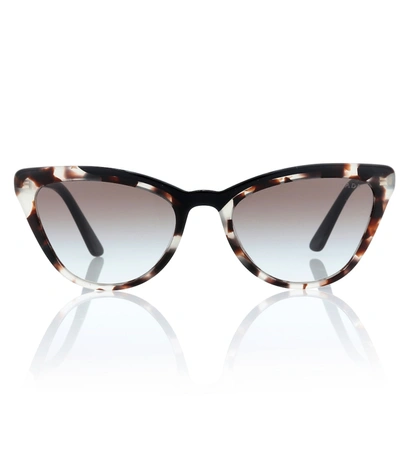 Prada Ultravox Cat-eye Sunglasses In Black