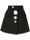 Acler Lynne Mini Skirt In Black
