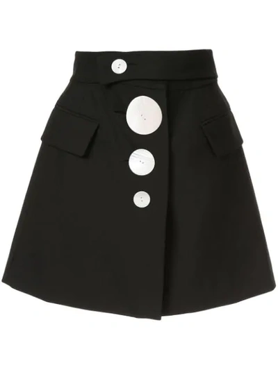 Acler Lynne Mini Skirt In Black