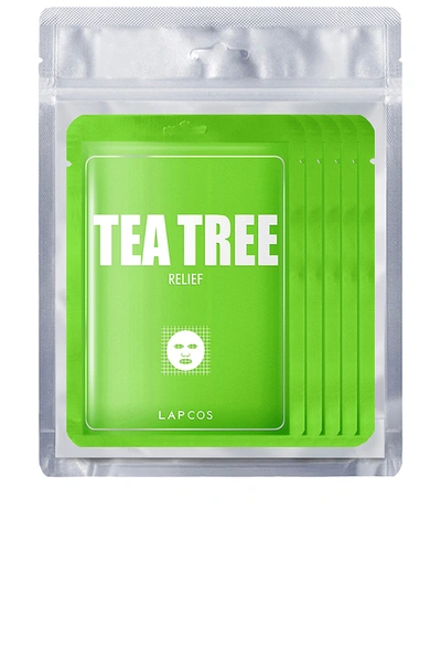 Lapcos Tea Tree Derma Mask 5 Pack In N,a