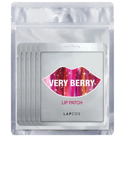 Lapcos Very Berry Lip Patch 5 Pack In N,a