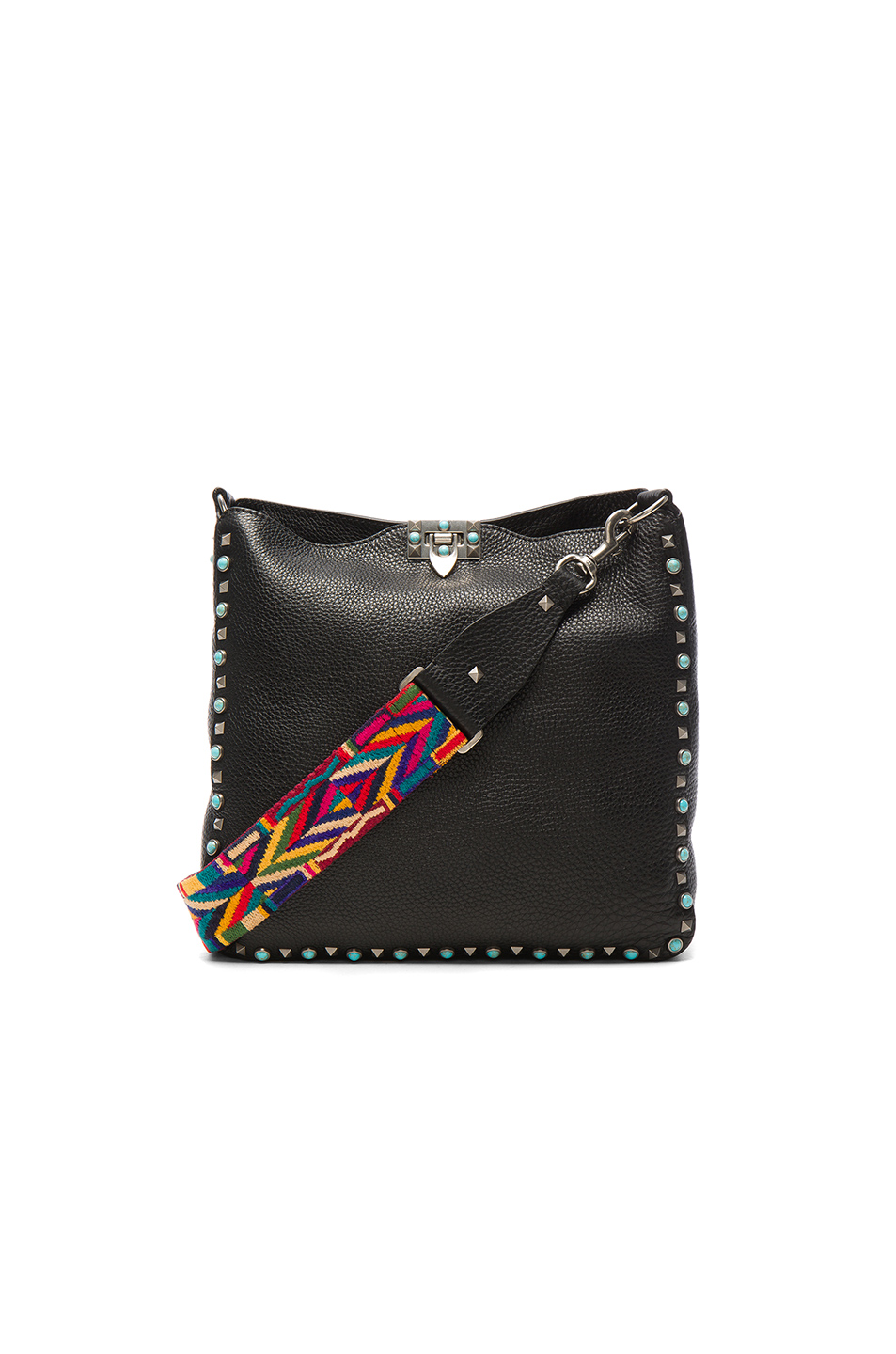 valentino rockstud hobo bag sale