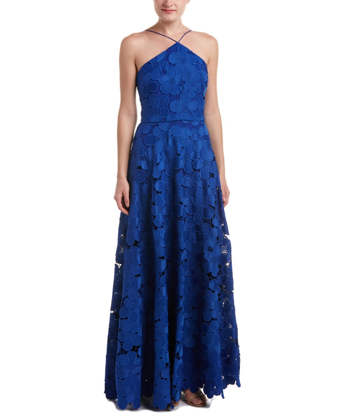 Badgley Mischka Gown' In Blue | ModeSens