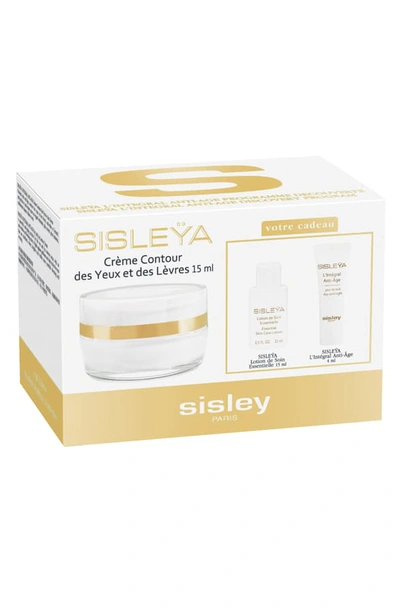 Sisley Paris Sisle & #255a L'integral Anti-age Eye & Lip Contour Cream Discovery Program ($270.50 Value) In White