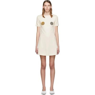 Rudi Gernreich Off-white Pin Dress In Owh Natural