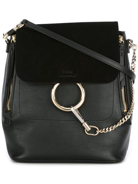 chloe faye backpack nougat