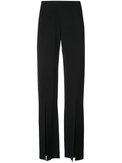 Simkhai Signature Front Slit Trousers In Black