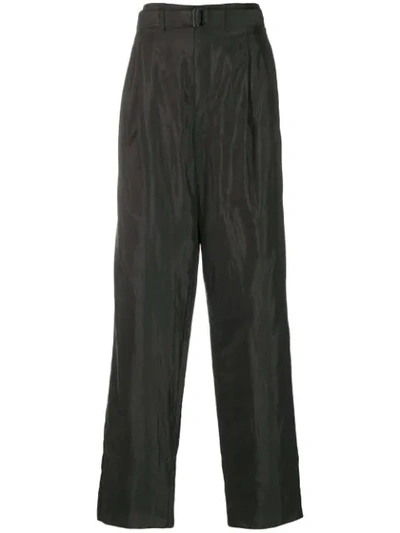 Lemaire Cargo Trousers In Black