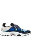 Kenzo Men's New Sonic Grip-strap Sneakers In Blue