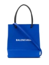 Balenciaga Shopping Tote Xxs In Blue