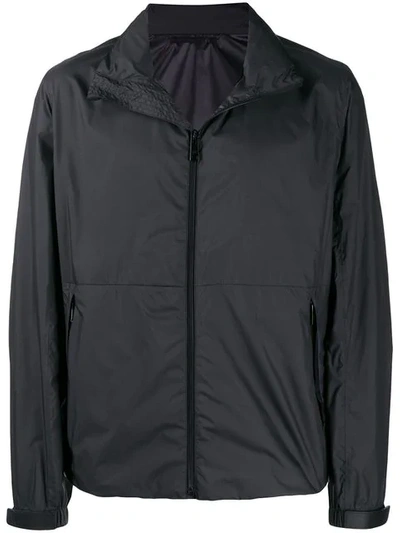 Prada Lightweight Technical Jacket In Black