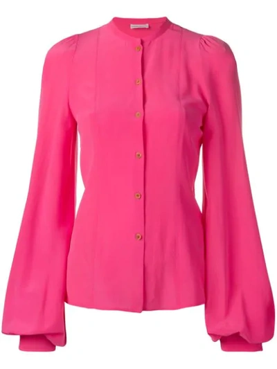 Sonia Rykiel Bell Sleeved Blouse In Pink
