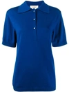 Ports 1961 Fully Fashioned Polo Shirt In Blue