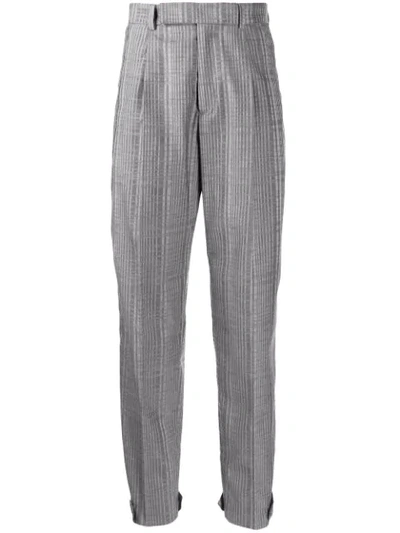Hope Checked Trousers In Grey