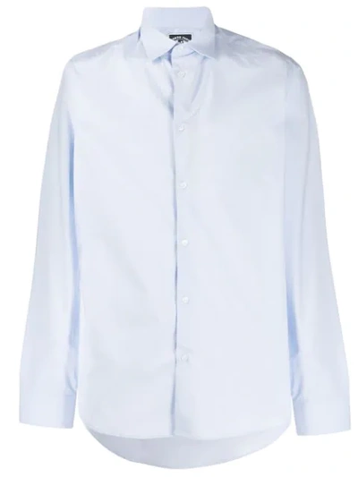 Kenzo Men's Long Sleeve Shirt Dress Shirt In Light Blue