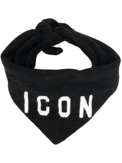 Dsquared2 Icon Bandana In Black