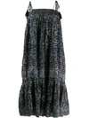 Ulla Johnson Printed Midi Tent Dress - Blue