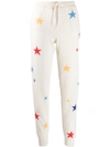 Chinti & Parker Star Print Trousers In White