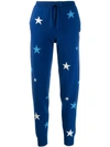 Chinti & Parker Star Print Trousers In Blue