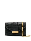 Visone Mila Shoulder Bag - Black