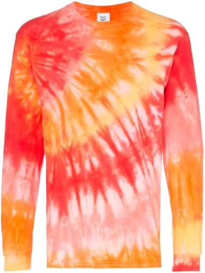 Stain Shade Tie-dye Sweatshirt In Multicoloured