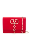 Valentino Garavani Vcase Crossbody Bag In Red