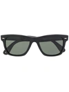 Oliver Peoples Square Sunglasses In Black
