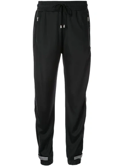 Sàpopa Elasticated Waist Trousers In Black