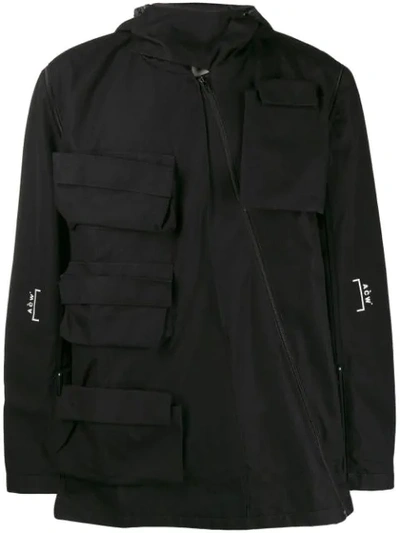 A-cold-wall* Detachable Sleeve Cargo Jacket In Black