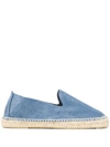 Manebi Hamptons Espadrilles - Blue