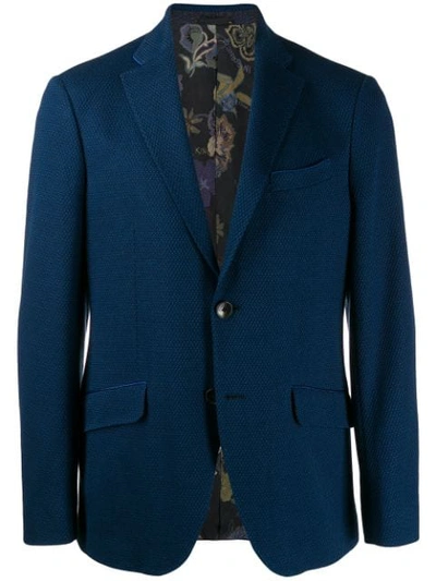 Etro Sakko Mit Lockerem Schnitt - Blau In Blue