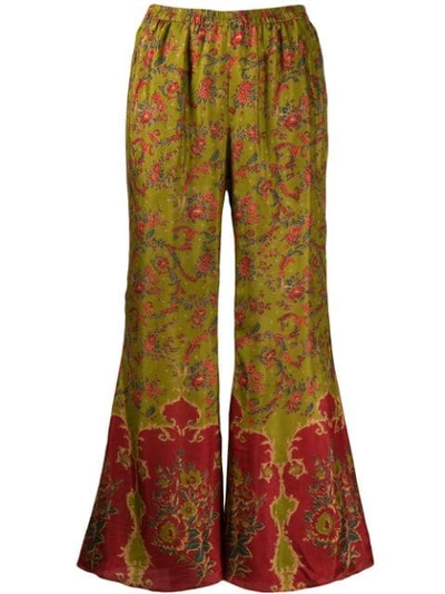 Mes Demoiselles Django Flared Trousers - Green