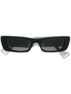 Gucci Square-frame Acetate Sunglasses In Black