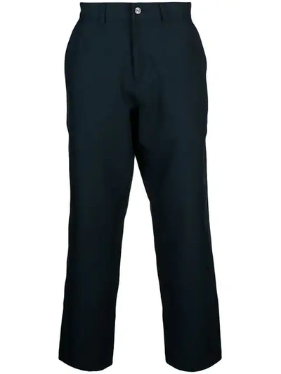 Childs Cropped Tailored Trousers In Black