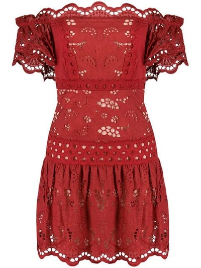 Three Floor Short & Sweet Dress In Red